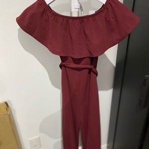 Lock & Key Mendocino Strapless jumpsuit. Like new